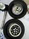 16x3.5 Harley Davidson Softail Gloss Black Classic Spoke Wheels Front And Rear