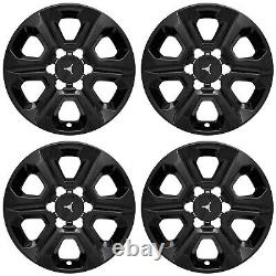 17 6 Spoke Gloss Black Wheel Skins for 2014-2019 Toyota 4Runner SR/SR5