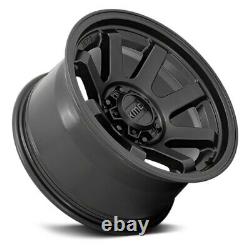 17 All Black Wheels Rims F-150 F150 Trail Km723 Fuel Method XD Off Road