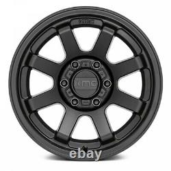 17 All Black Wheels Rims F-150 F150 Trail Km723 Fuel Method XD Off Road