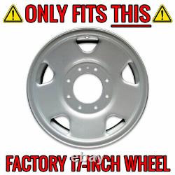 17 Chrome Wheel Skins 8 Lug Rim Covers Hub Caps for 2005-07 Ford F250 F350 4x4