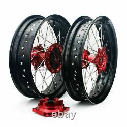 17 Complete Front & Rear Wheels Cush Drive for Suzuki DRZ400 DRZ400E DRZ400S/SM