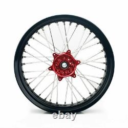 17 Complete Front & Rear Wheels Cush Drive for Suzuki DRZ400 DRZ400E DRZ400S/SM