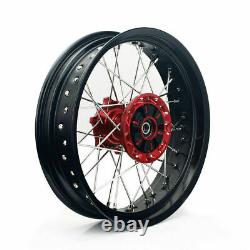 17 Complete Front & Rear Wheels Cush Drive for Suzuki DRZ400 DRZ400E DRZ400S/SM