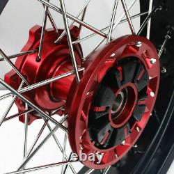 17 Complete Front & Rear Wheels Cush Drive for Suzuki DRZ400 DRZ400E DRZ400S/SM