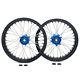 17 Spoke Front + Rear Wheels Bue Hubs Black Rims For Sur-ron Ultra Bee E-bike