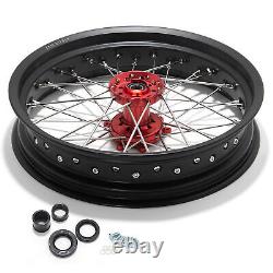 17x3.5 +17x4.25 Front Rear Spoke Wheels Rim Hub Set for SUR-RON Storm Bee E-Bike