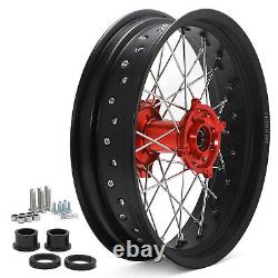 17x3.5 +17x4.25 Front Rear Spoke Wheels Rim Hub Set for SUR-RON Storm Bee E-Bike