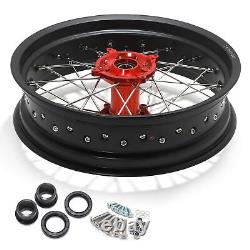 17x3.5 +17x4.25 Front Rear Spoke Wheels Rim Hub Set for SUR-RON Storm Bee E-Bike