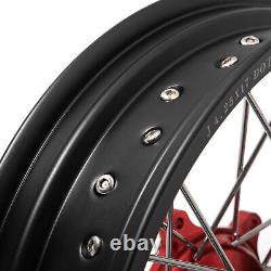 17x3.5 +17x4.25 Front Rear Spoke Wheels Rim Hub Set for SUR-RON Storm Bee E-Bike