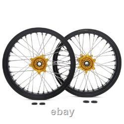 17x3.5 17x4.25 Spoke Front Rear Wheels Hubs Rim For Sur-ron Ultra Bee Dirt eBike