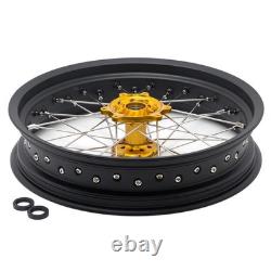 17x3.5 17x4.25 Spoke Front Rear Wheels Hubs Rim For Sur-ron Ultra Bee Dirt eBike