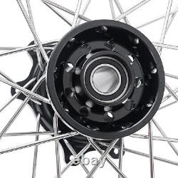 17x3.5 17x4.25 Spoke Front Rear Wheels Rims Hubs Black for SUR-RON Ultra Bee 23+