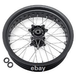 17x3.5 17x4.25 Spoke Front Rear Wheels Rims Hubs Black for SUR-RON Ultra Bee 23+