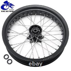17x3.5 17x4.25 Spoke Front Rear Wheels Rims Hubs Set For SUR-RON Ultra Bee 23-up