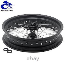 17x3.5 17x4.25 Spoke Front Rear Wheels Rims Hubs Set For SUR-RON Ultra Bee 23-up