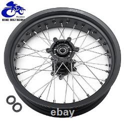 17x3.5 17x4.25 Spoke Front Rear Wheels Rims Hubs Set For SUR-RON Ultra Bee 23-up