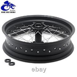 17x3.5 17x4.25 Spoke Front Rear Wheels Rims Hubs Set For SUR-RON Ultra Bee 23-up