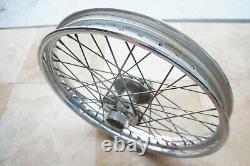 18 Front or Rear Spoke Motocycle Wheel Made in Japon 43662-808 Used