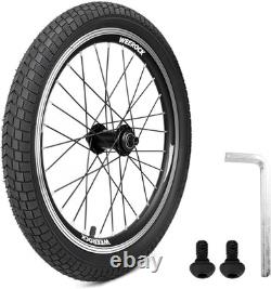 18 Inch Bicycle Front Wheel 14Gx32H Spokes with ED Brass Nipples 100Mm Front
