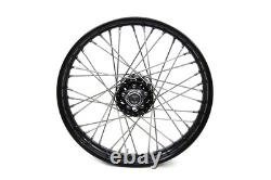18 inch X 2.15 inch Replica Front or Rear Spoke Wheel for Harley-Davidson