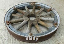1923 1924 Buick 24 WOOD SPOKE WHEEL with RIM Original Steel Fellow Script Lugs