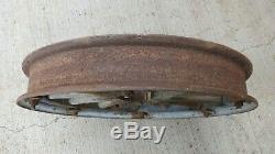 1923 1924 Buick 24 WOOD SPOKE WHEEL with RIM Original Steel Fellow Script Lugs
