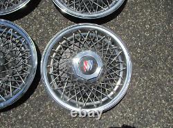 1978 to 1985 Buick Lesabre Estate wagon 15 inch wire spoke hubcaps wheel covers