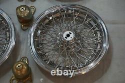 1986-1996 Chevrolet Caprice 15 Wire Wheel Cover Spoke Hub Cap Nos Gm 10201261