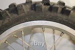 1987 85-87 CR80R CR80 OEM Rear Wheel Hub Rim Spokes Tire Center