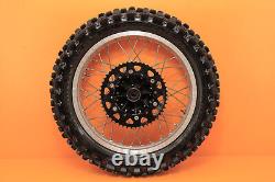 1987 86-87 TT350 XT350 OEM Front Rear Wheel Set Hub Rim Spokes Tire Center