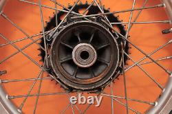1987 86-87 TT350 XT350 OEM Front Rear Wheel Set Hub Rim Spokes Tire Center