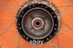1990 85-02 XR200R XR200 OEM Front Rear Wheel Set Hub Rim Spokes Tire Center