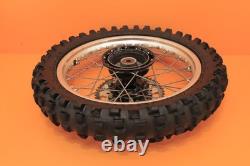 1990 85-02 XR200R XR200 OEM Front Rear Wheel Set Hub Rim Spokes Tire Center
