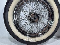 1990 Harley Electra Glide Touring Front Rear Wheel Rim Tire Spoked MT90B16 16