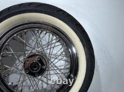 1990 Harley Electra Glide Touring Front Rear Wheel Rim Tire Spoked MT90B16 16