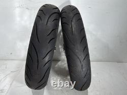 1990 Harley Electra Glide Touring Front Rear Wheel Rim Tire Spoked MT90B16 16