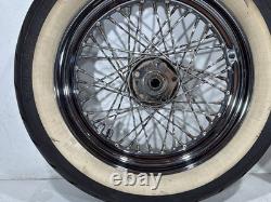 1990 Harley Electra Glide Touring Front Rear Wheel Rim Tire Spoked MT90B16 16