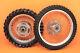 1993 89-01 Rm80 Rm 80 Oem Front Rear Wheel Set Hub Rim Center Spokes Tire 14/17