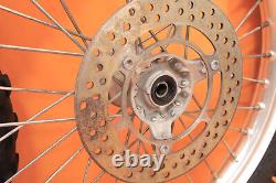 1993 89-01 RM80 RM 80 OEM Front Rear Wheel Set Hub Rim Center Spokes Tire 14/17
