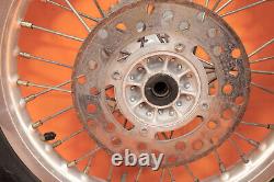 1993 89-01 RM80 RM 80 OEM Front Rear Wheel Set Hub Rim Center Spokes Tire 14/17