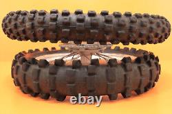 1993 89-01 RM80 RM 80 OEM Front Rear Wheel Set Hub Rim Center Spokes Tire 14/17
