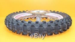 1996 90-96 KX250 KX 250 OEM Front Rear Wheel Set Hub Rim Spokes Tire Rotor