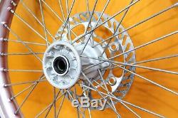 1996 90-96 KX250 KX 250 OEM Front Rear Wheel Set Hub Rim Spokes Tire Rotor