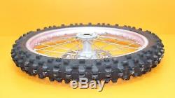 1996 90-96 KX250 KX 250 OEM Front Rear Wheel Set Hub Rim Spokes Tire Rotor