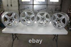 1997 1998 1999 C5 Corvette OEM Silver 5 Spoke Argent Wagon Wheels Set of 4