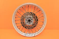 1997 90-97 KX80 KX 80 OEM Rear Wheel Set Hub Rim Spokes Center Rotor 14