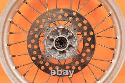 1997 90-97 KX80 KX 80 OEM Rear Wheel Set Hub Rim Spokes Center Rotor 14