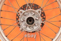 1997 90-97 KX80 KX 80 OEM Rear Wheel Set Hub Rim Spokes Center Rotor 14