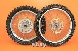 1998 94-98 KX125 KX 125 OEM Front Rear Wheel Set Hub Rim Spokes Center Tire